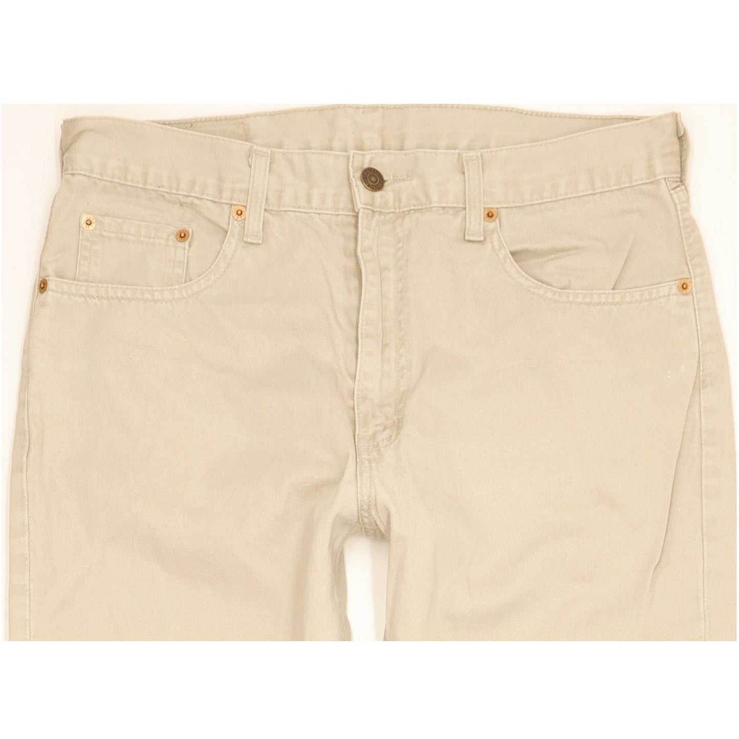 Levi's 615 Men Beige Straight Regular Jeans W33 L30