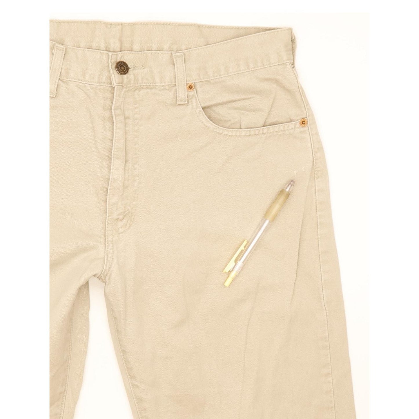 Levi's 615 Men Beige Straight Regular Jeans W33 L30