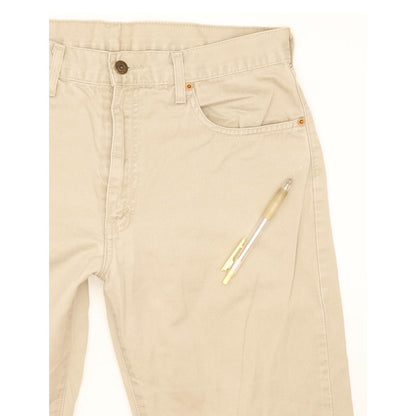 Levi's 615 Men Beige Straight Regular Jeans W33 L30