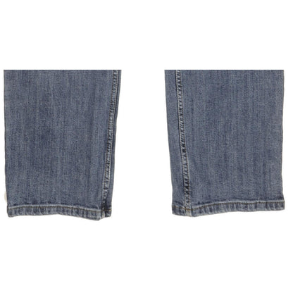 Wrangler Men Blue Straight Regular Stretch Jeans W35 L30