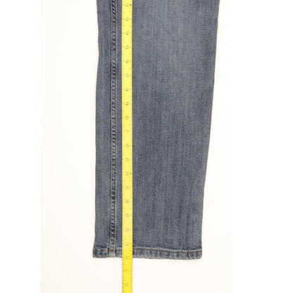 Wrangler Men Blue Straight Regular Stretch Jeans W35 L30