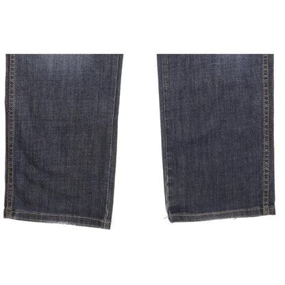 Wrangler Texas Men Blue Straight Regular Stretch Jeans W38 L34
