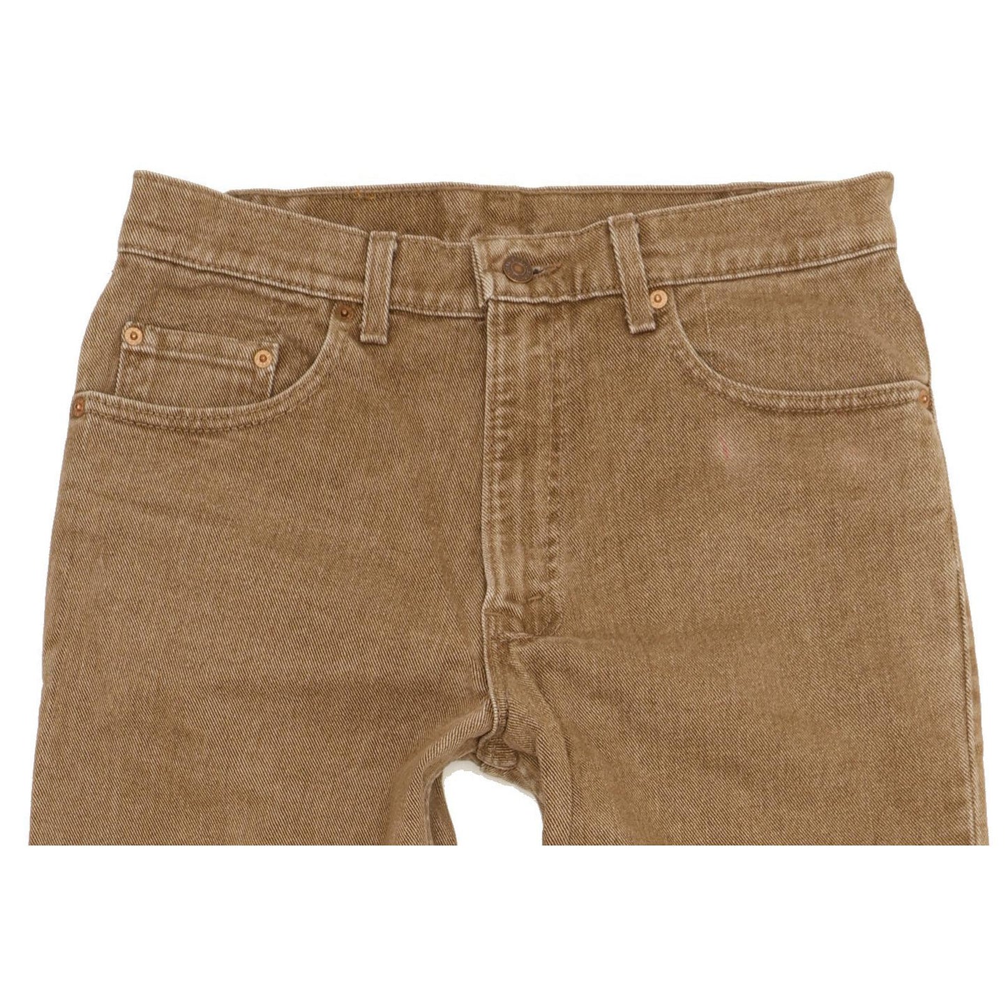 Levi's 550 Made inUSA Men Brown Tapered Relaxed Mom Jeans W33 L34