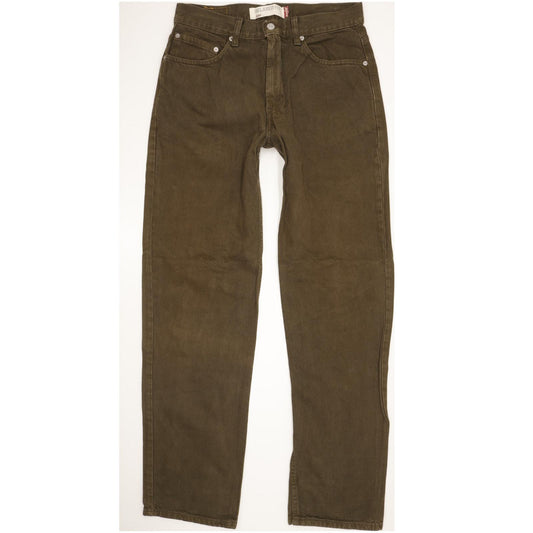 Levi's 550 Men Green Straight Relaxed Jeans W32 L33