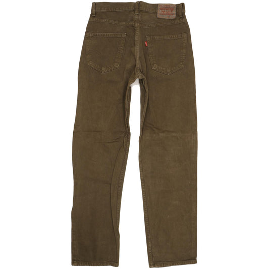 Levi's 550 Men Green Straight Relaxed Jeans W32 L33