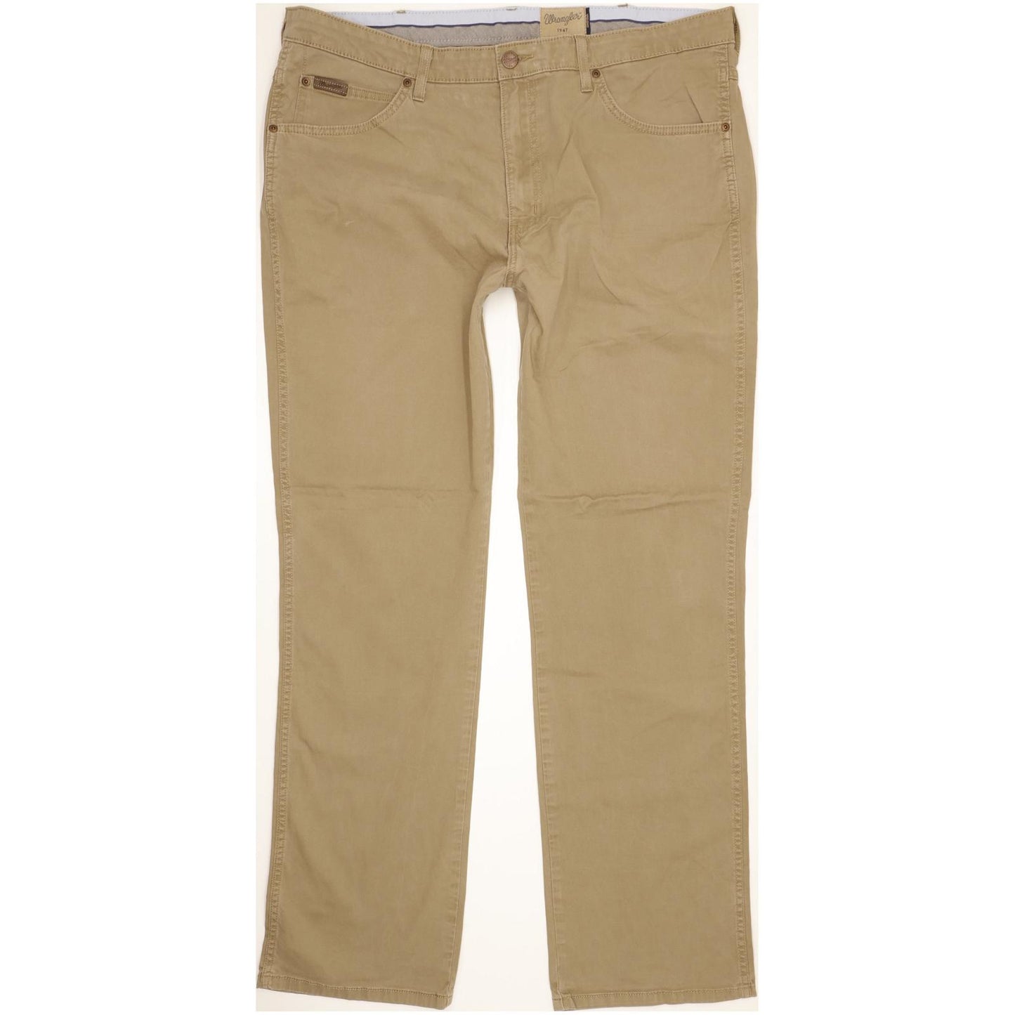 Wrangler Ariozna Men Green Straight Regular Stretch Jeans W42 L33