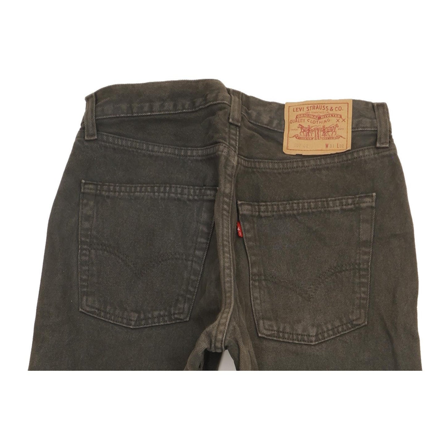 Levi's 507 Men Grey Tapered Regular Jeans W31 L32