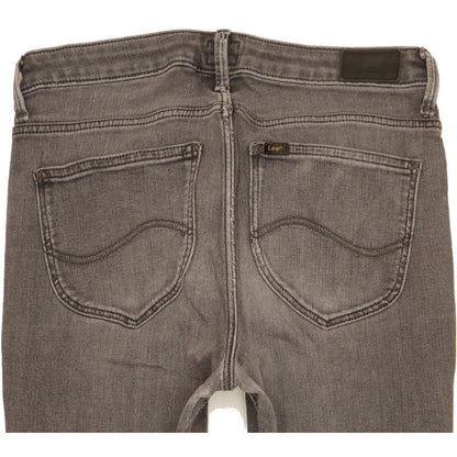 Lee Scarlett Women Grey Skinny Slim Stretch Jeans W31 L29