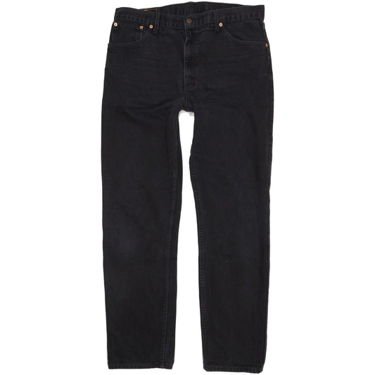 Levi's 521 Men Black Straight Regular Jeans W37 L32