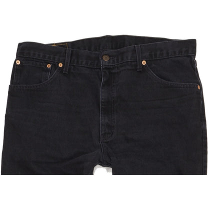Levi's 521 Men Black Straight Regular Jeans W37 L32