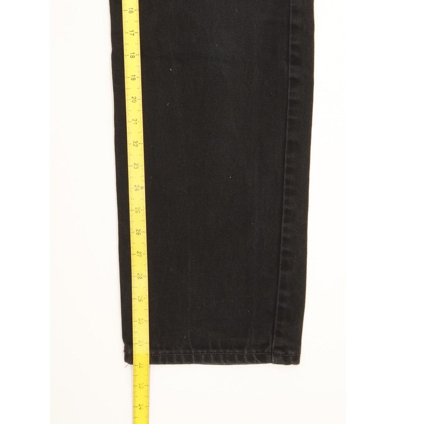 Levi's 521 Men Black Straight Regular Jeans W37 L32