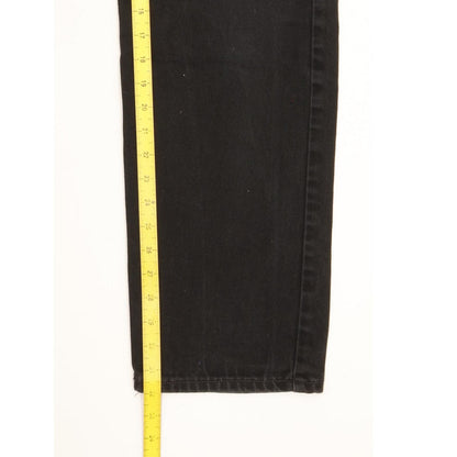 Levi's 521 Men Black Straight Regular Jeans W37 L32