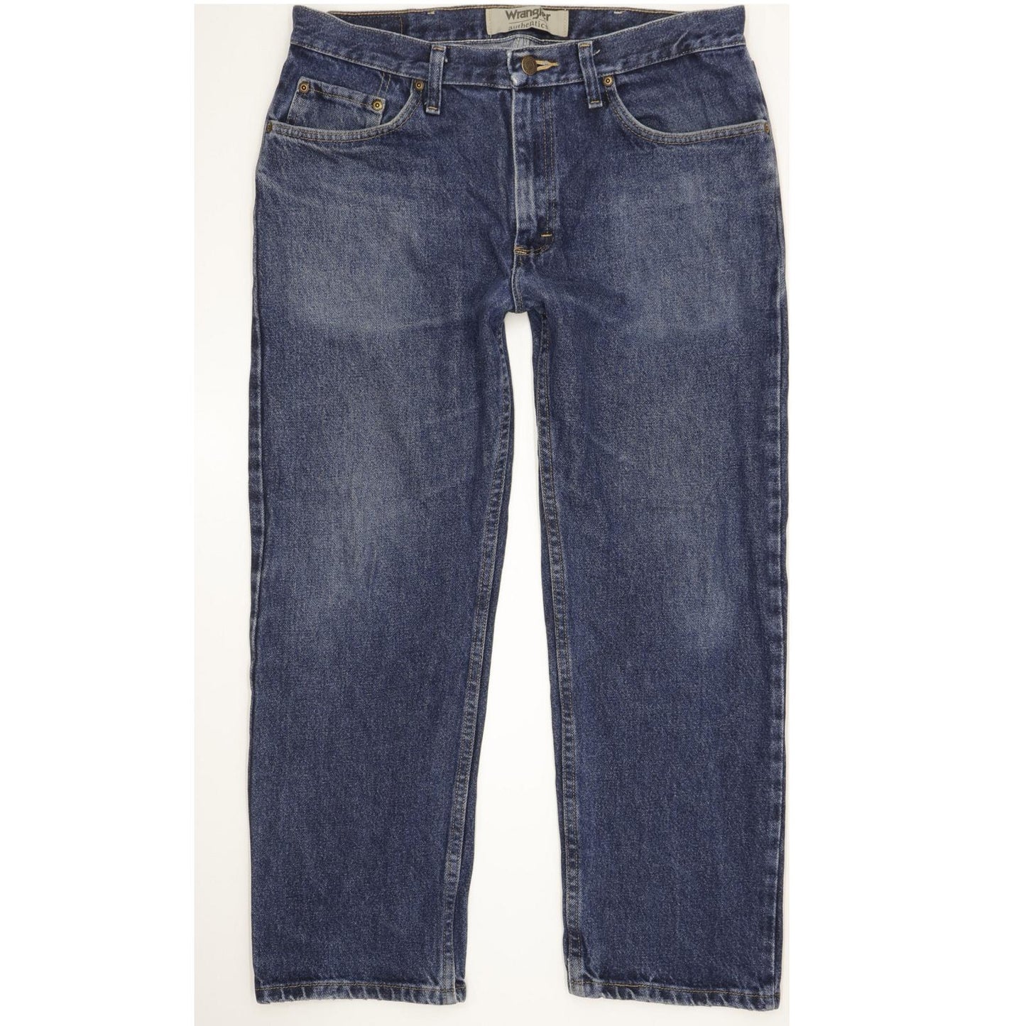 Wrangler Men Blue Straight Regular Jeans W34 L27