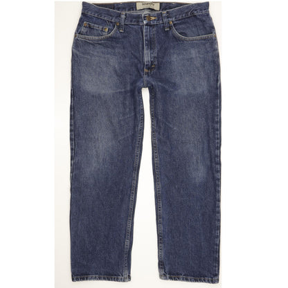 Wrangler Men Blue Straight Regular Jeans W34 L27