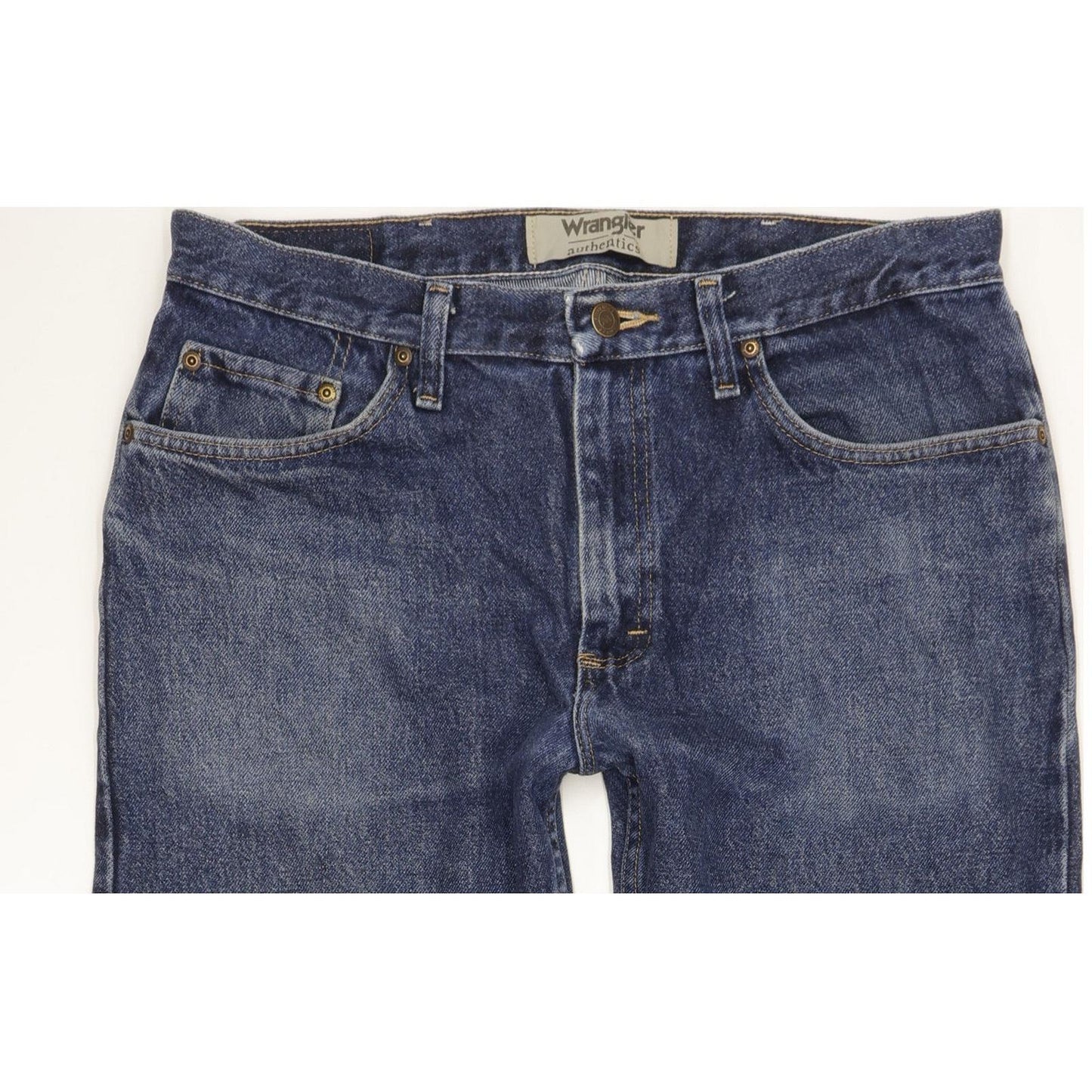 Wrangler Men Blue Straight Regular Jeans W34 L27
