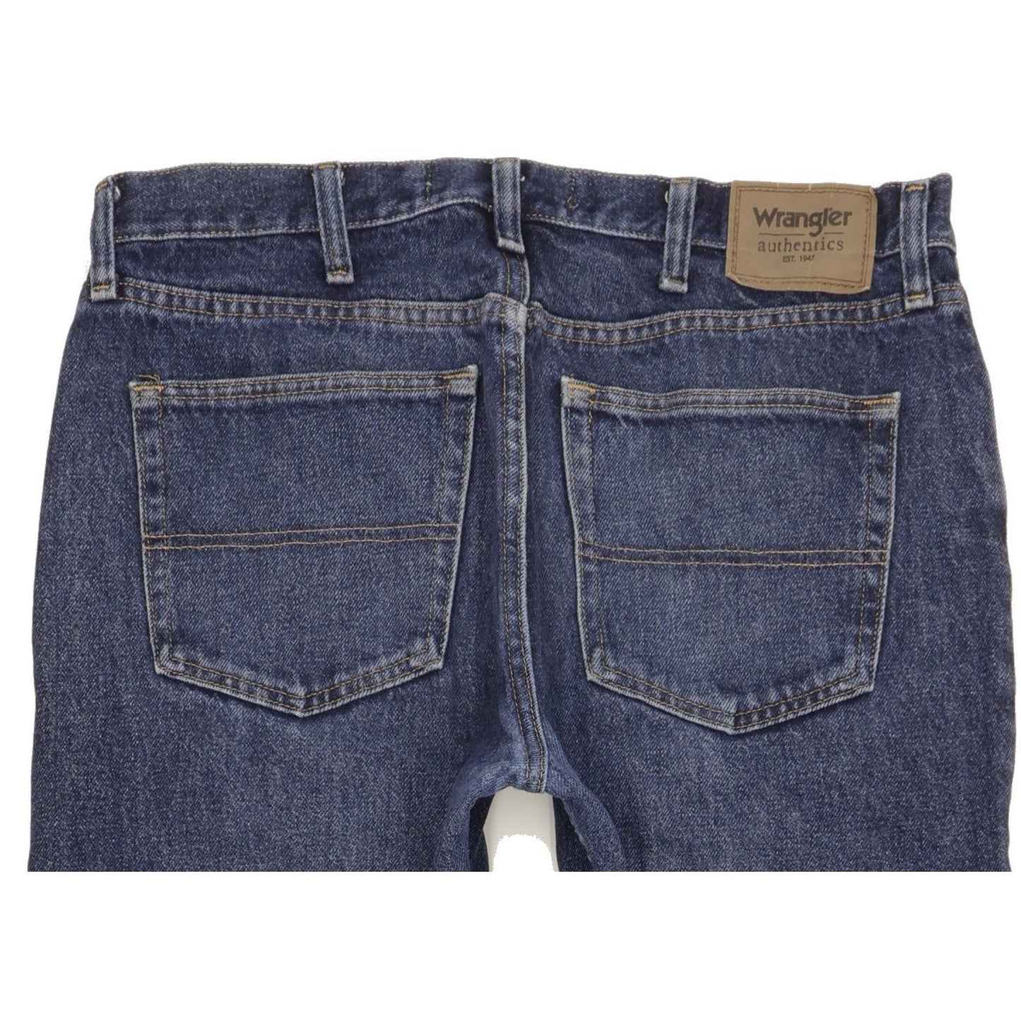 Wrangler Men Blue Straight Regular Jeans W34 L27