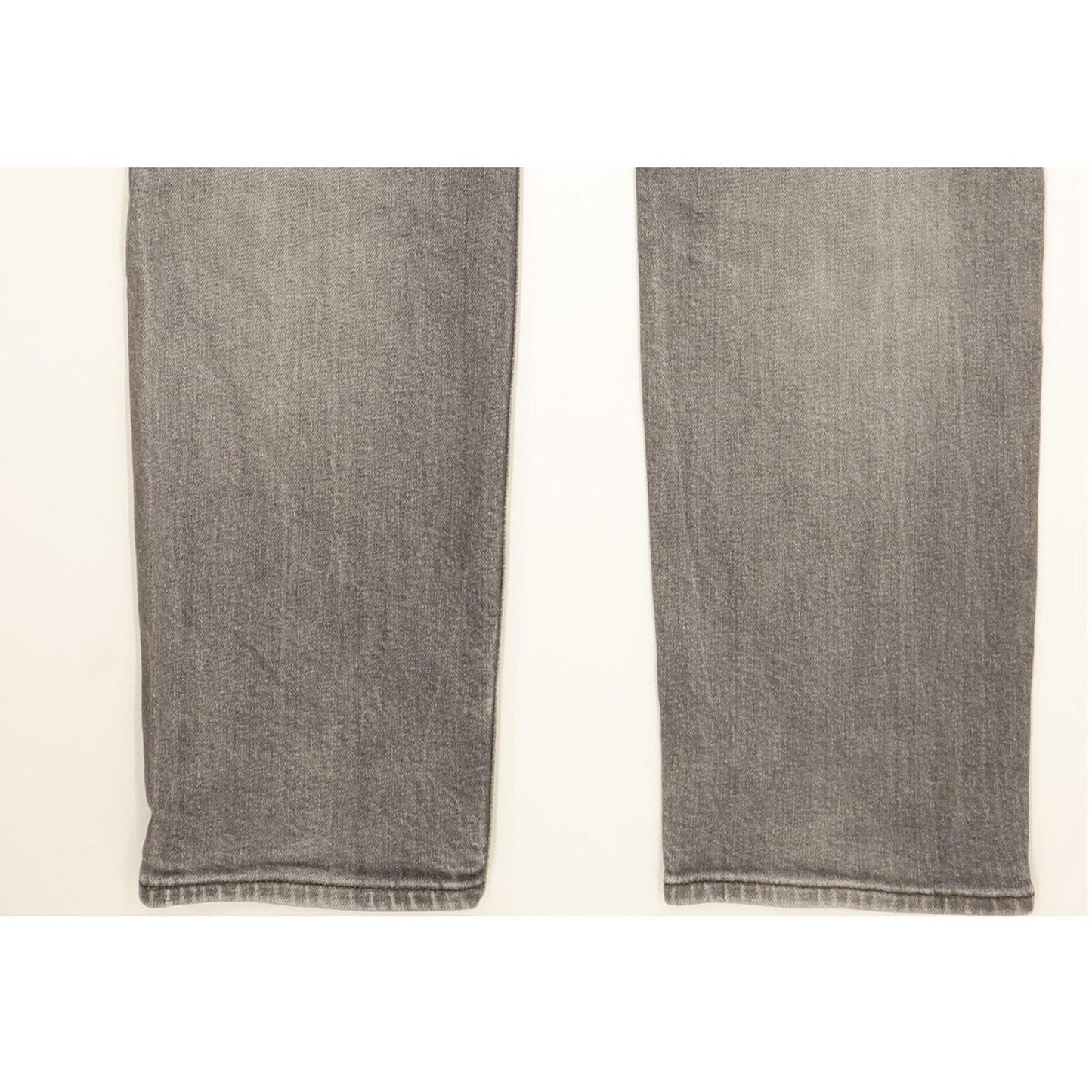Lee Rider Men Grey Straight Slim Stretch Jeans W33 L34