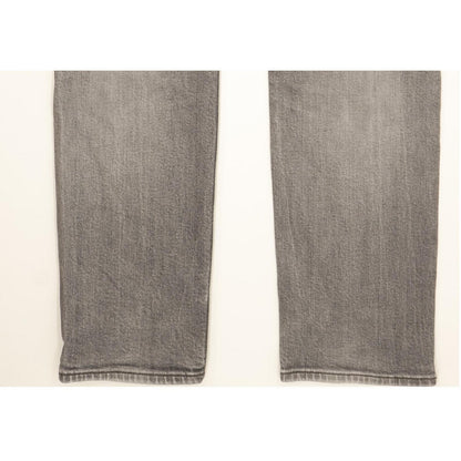 Lee Rider Men Grey Straight Slim Stretch Jeans W33 L34