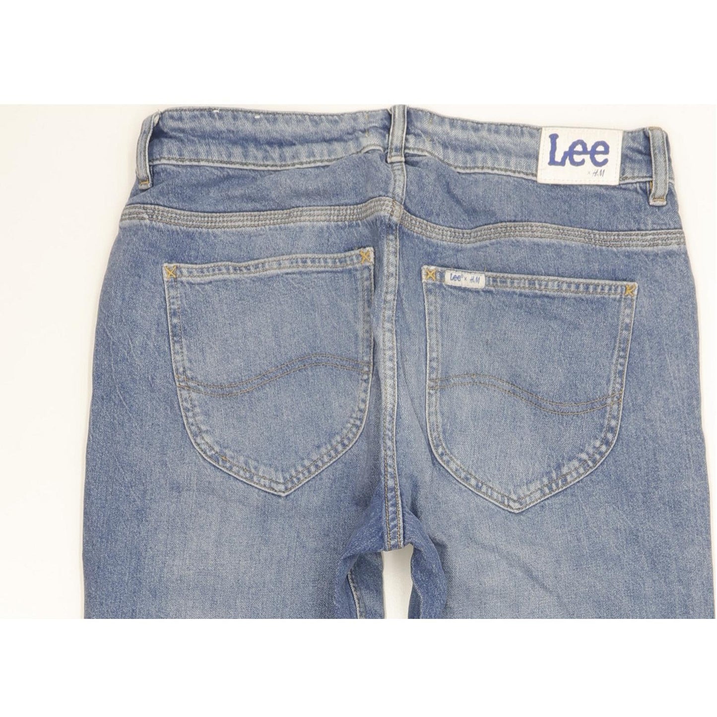 Lee Kids Blue Straight Regular Stretch Jeans W28 L28