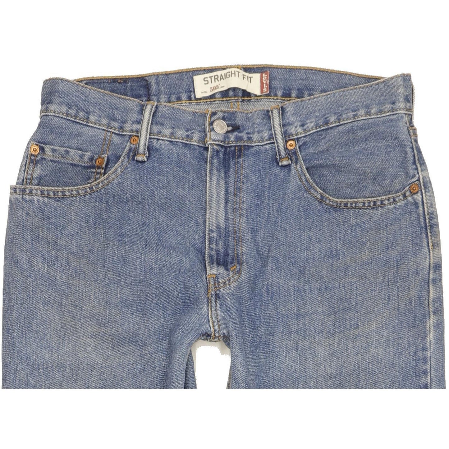 Levi's 505 Men Blue Straight Regular Jeans W32 L28