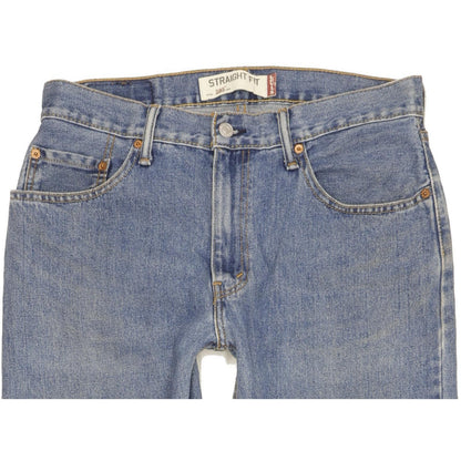 Levi's 505 Men Blue Straight Regular Jeans W32 L28