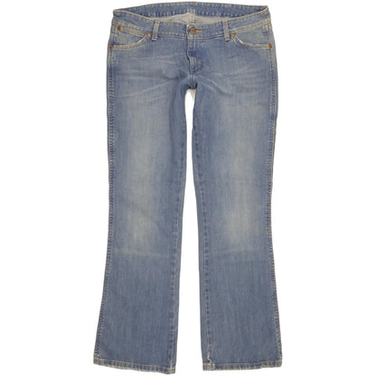Wrangler Megan Women Blue Bootcut Regular Jeans W32 L32