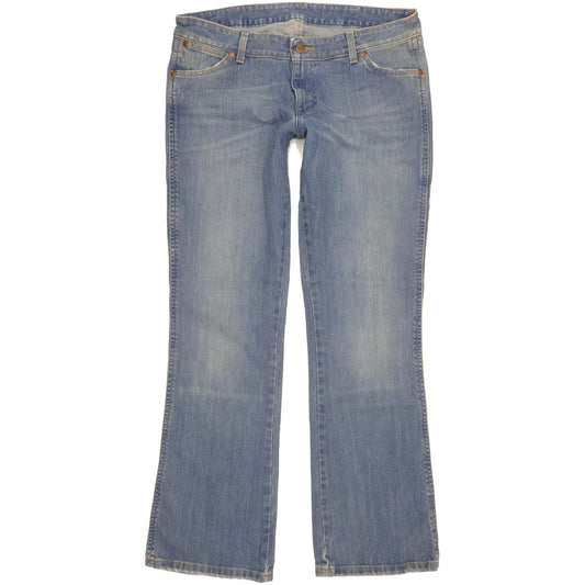 Wrangler Megan Women Blue Bootcut Regular Jeans W32 L32