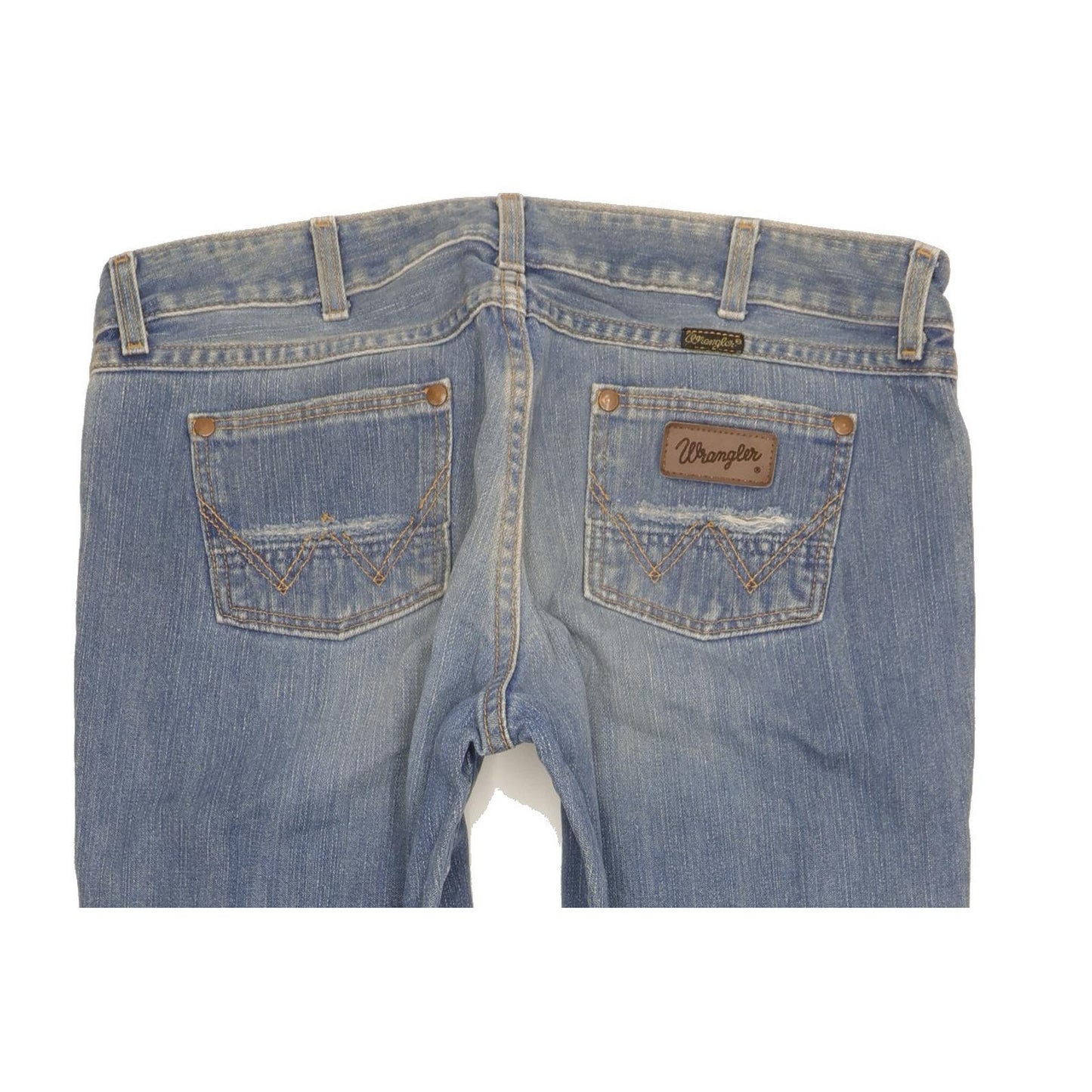 Wrangler Megan Women Blue Bootcut Regular Jeans W32 L32