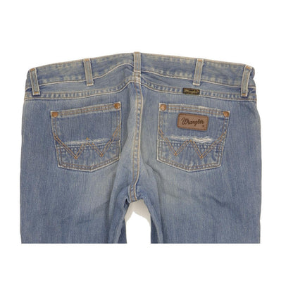 Wrangler Megan Women Blue Bootcut Regular Jeans W32 L32
