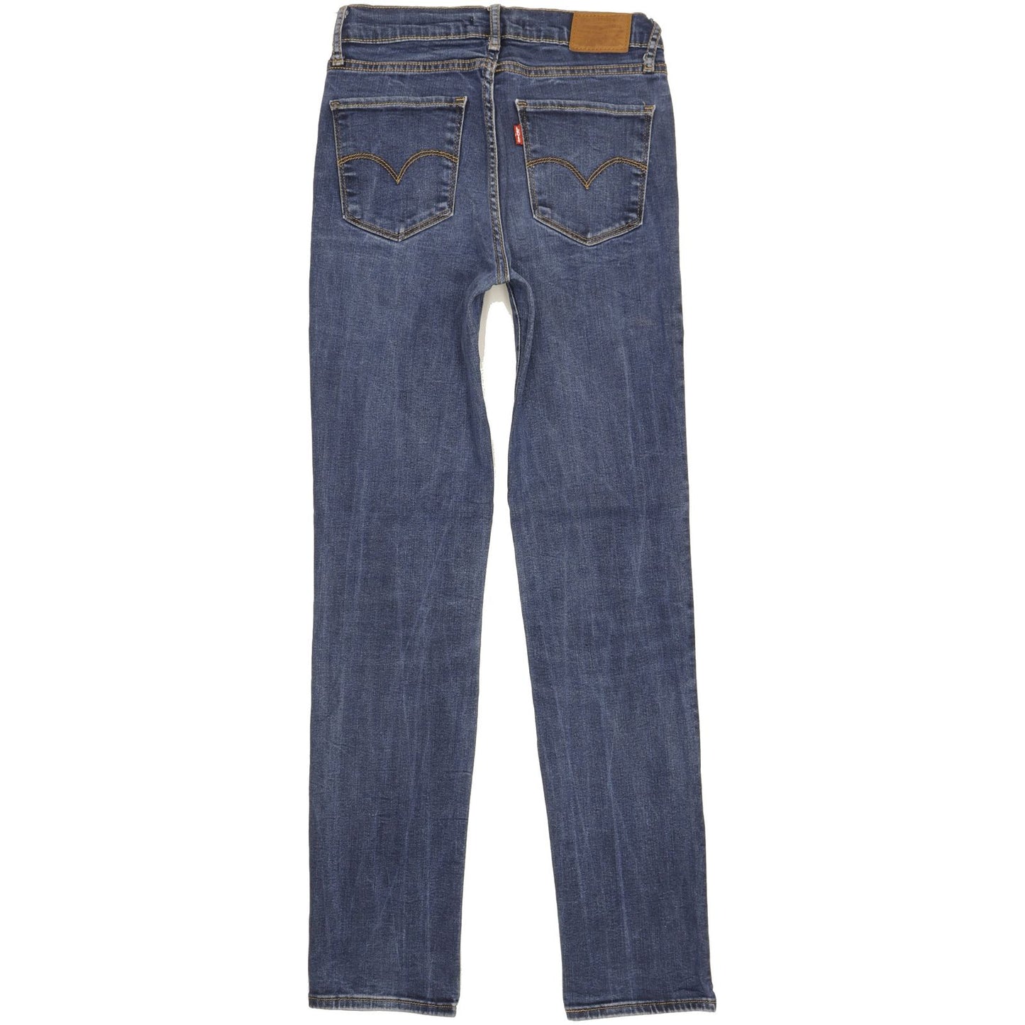 Levi's 724 Men Blue Straight Slim Stretch Jeans W27 L31
