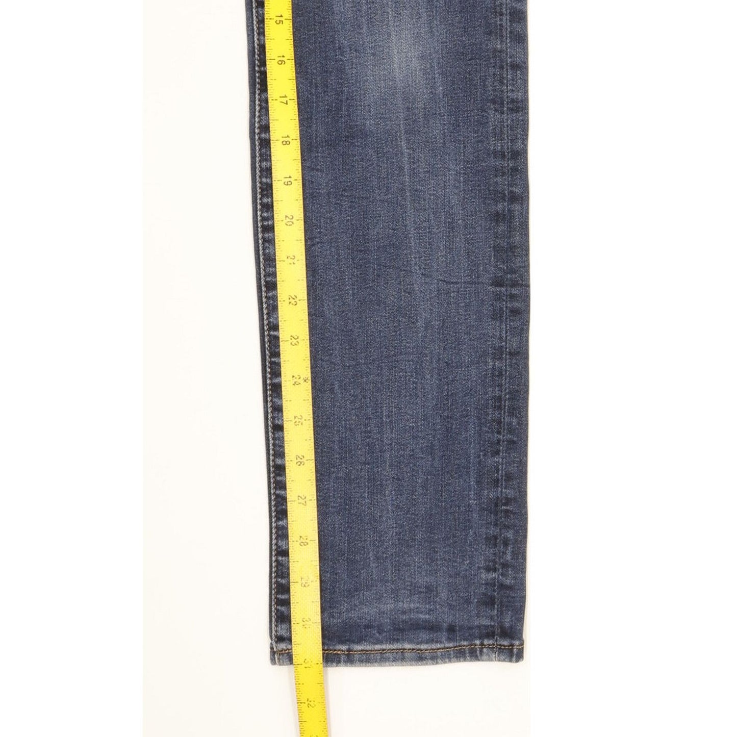 Levi's 724 Men Blue Straight Slim Stretch Jeans W27 L31