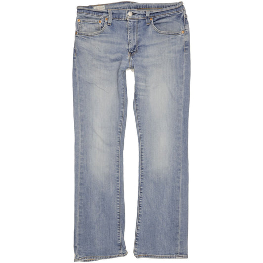 Levi's 527 Men Blue Bootcut Slim Stretch Jeans W34 L31