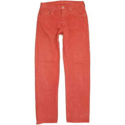 Levi's 501 Men Red Straight Regular Jeans W31 L32