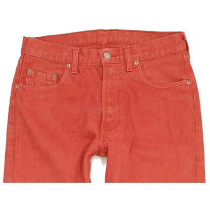 Levi's 501 Men Red Straight Regular Jeans W31 L32