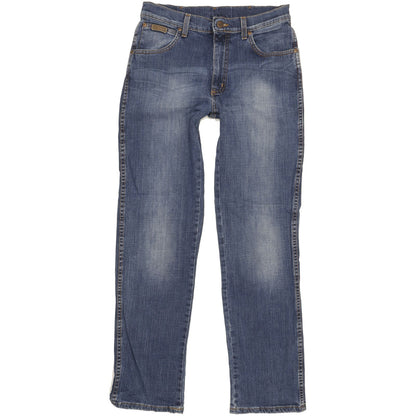 Wrangler Texas Men Blue Straight Regular Stretch Jeans W31 L32