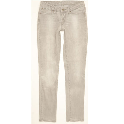 Levi's Demi Curve Women Grey Skinny Slim Stretch Jeans W27 L31