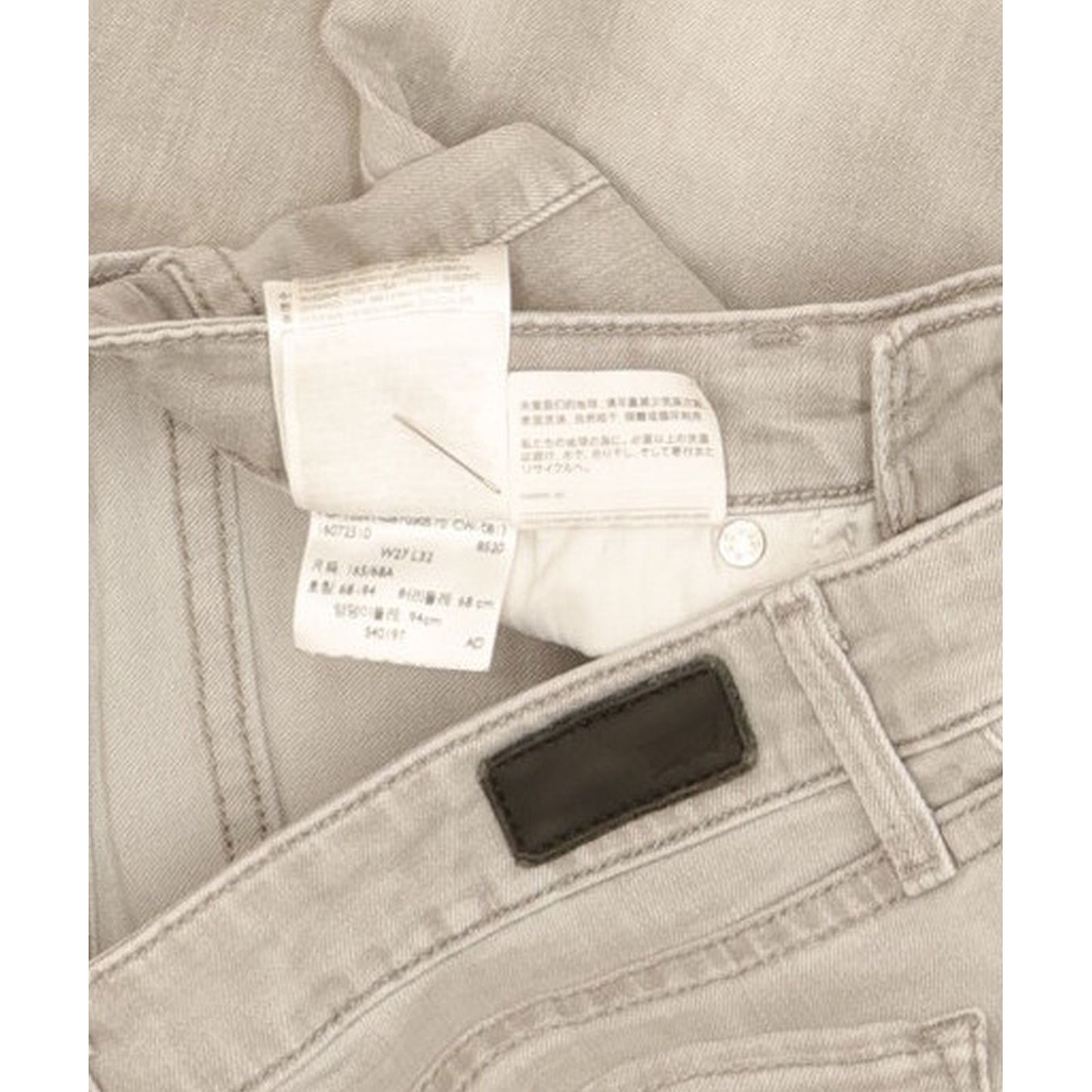 Levi's Demi Curve Women Grey Skinny Slim Stretch Jeans W27 L31
