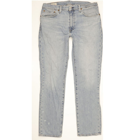 Levi's Men Blue Straight Regular Jeans W34 L31