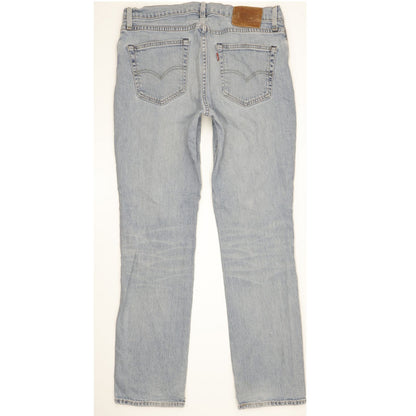 Levi's Men Blue Straight Regular Jeans W34 L31