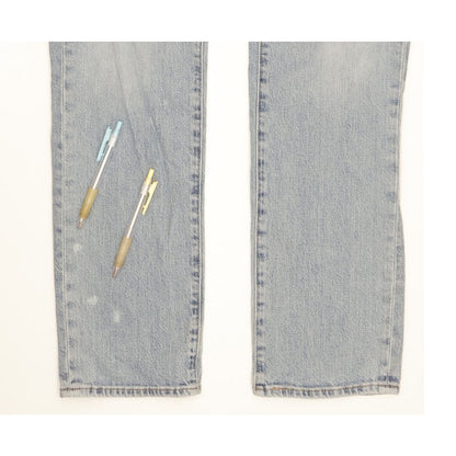 Levi's Men Blue Straight Regular Jeans W34 L31