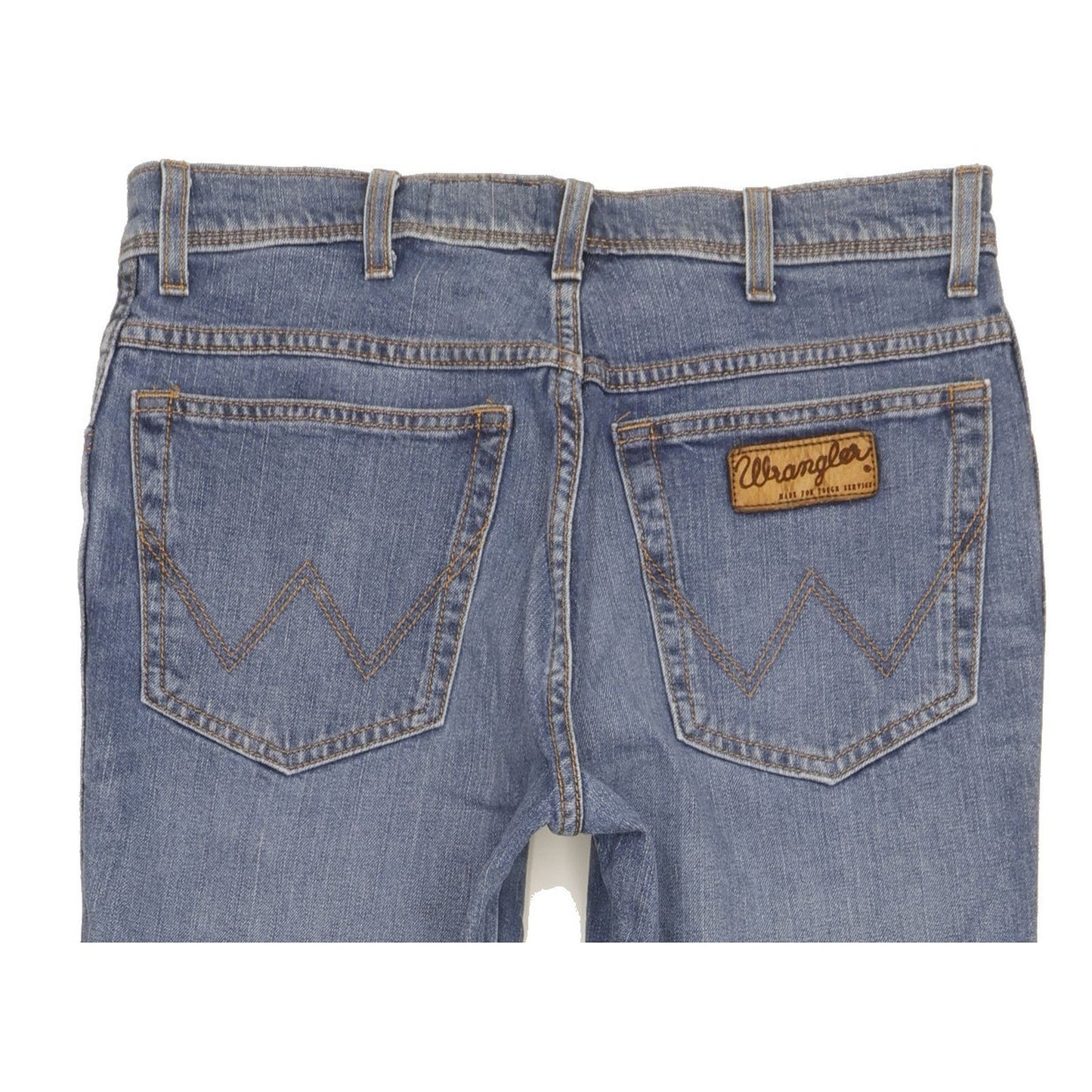 Wrangler Texas Men Blue Straight Regular Stretch Jeans W32 L31