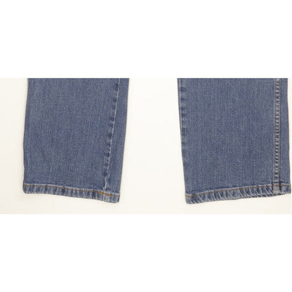 Wrangler Texas Men Blue Straight Regular Stretch Jeans W32 L31