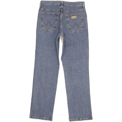 Wrangler Texas Men Blue Straight Regular Stretch Jeans W31 L30