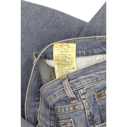 Wrangler Texas Men Blue Straight Regular Stretch Jeans W31 L30