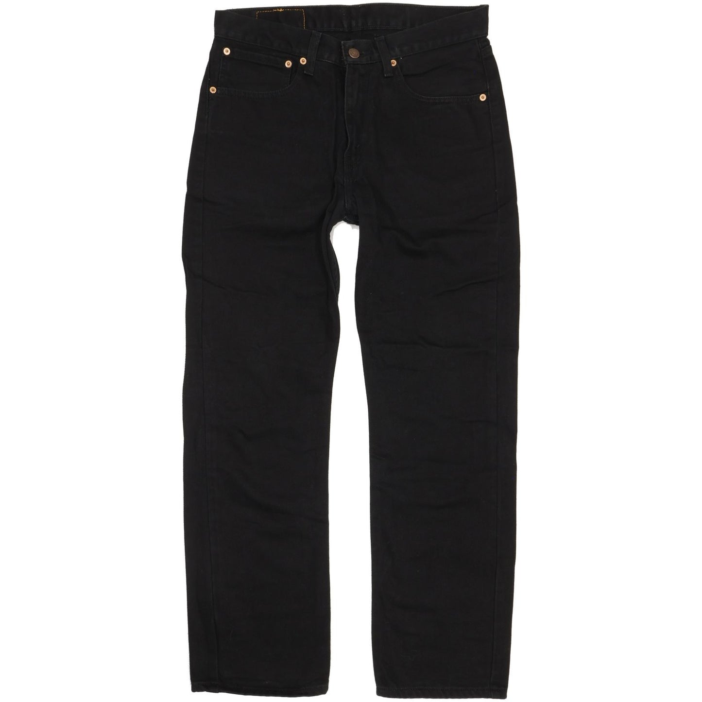 Levi's 751 Men Black Straight Regular Jeans W32 L30