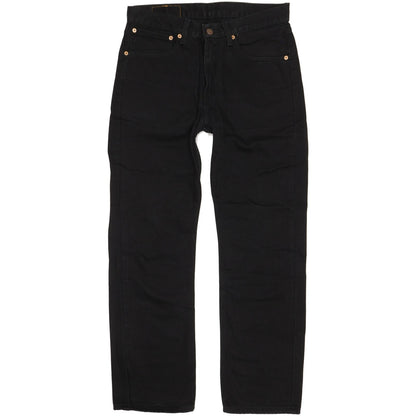 Levi's 751 Men Black Straight Regular Jeans W32 L30