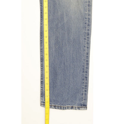 Levi's 505 Men Blue Straight Regular Jeans W35 L31