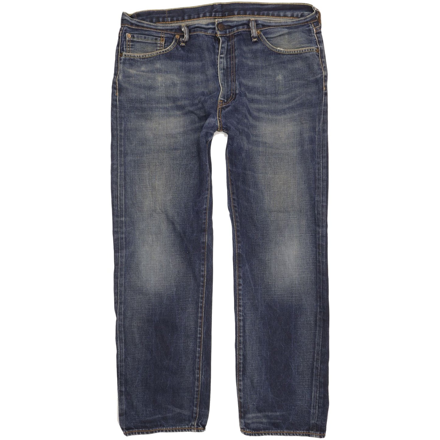 Levi's 505 Men Blue Straight Regular Jeans W38 L31