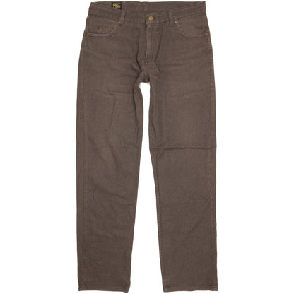 Lee Brooklyn Men Grey Straight Regular Jeans W36 L34