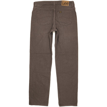 Lee Brooklyn Men Grey Straight Regular Jeans W36 L34